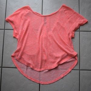 Forever 21 Layered Stretchy Short Sleeve Shirt